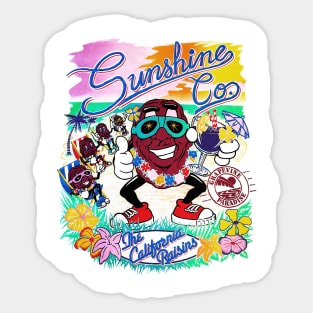 The California Raisins - Sunshine Co. Sticker